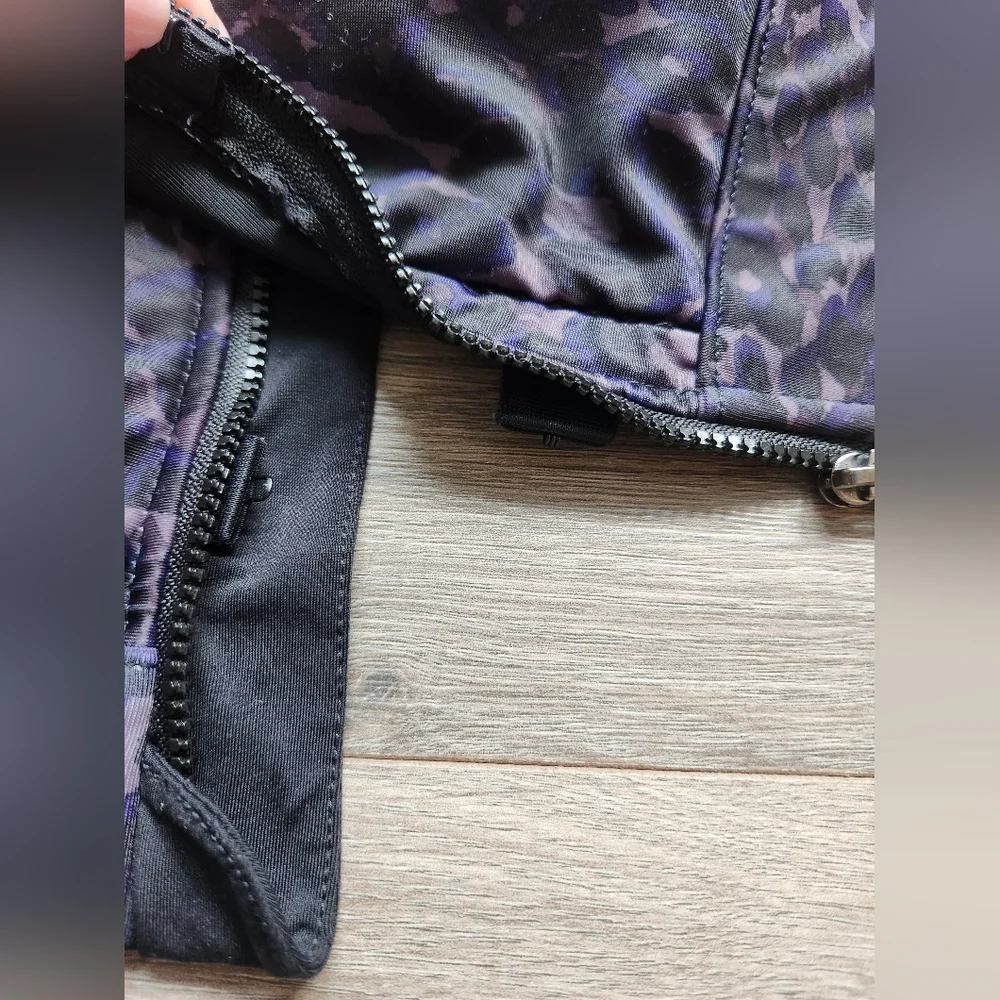 Fabletics‎ Zip front Zoe high support sports bra size XS